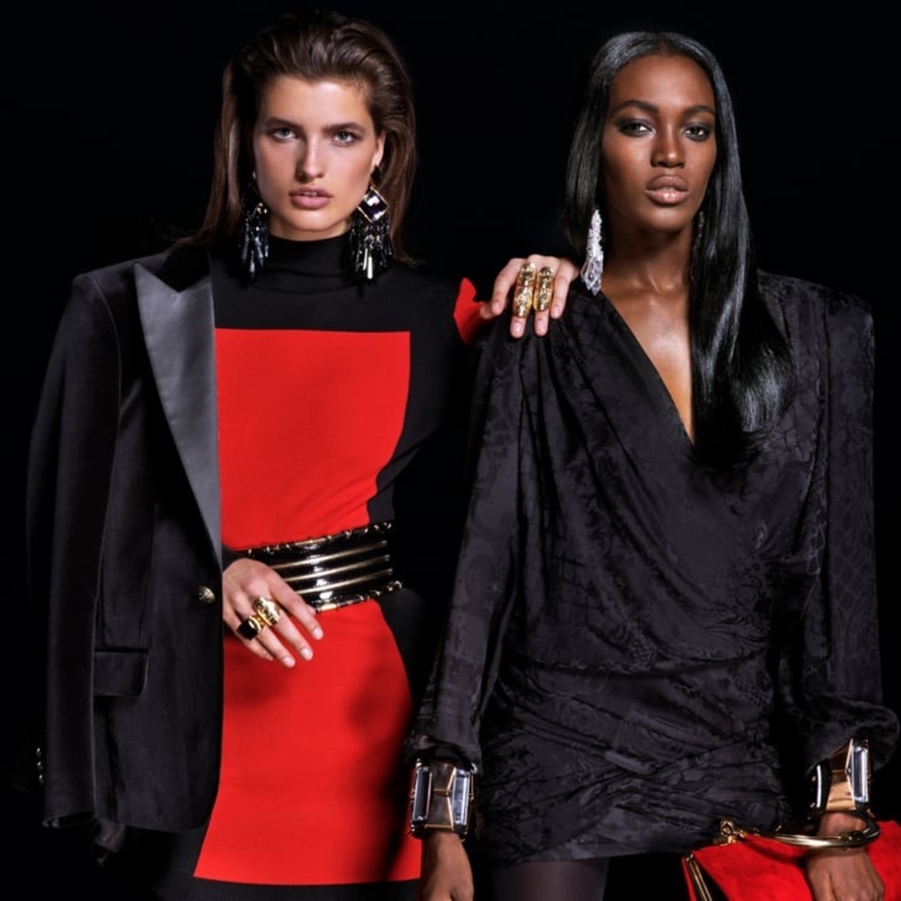 Balmain x HM sold out Viscose Dress